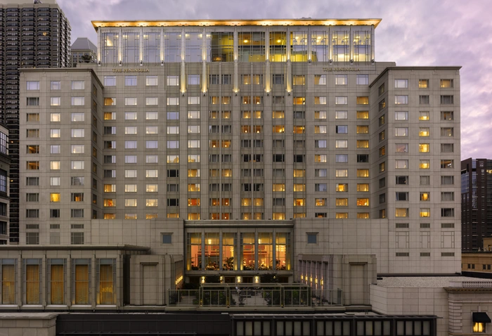 Chicago Hotel – one of Skyco's valued custom shading clients.